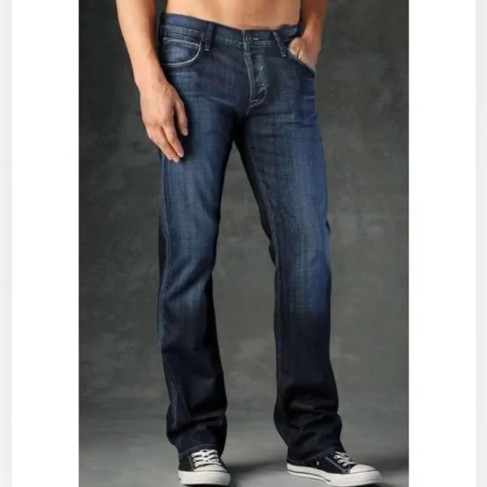 MENS SIZE 36 | HUDSON - CLIFTON 5PKT BOOTCUT JEANS LIKE NEW